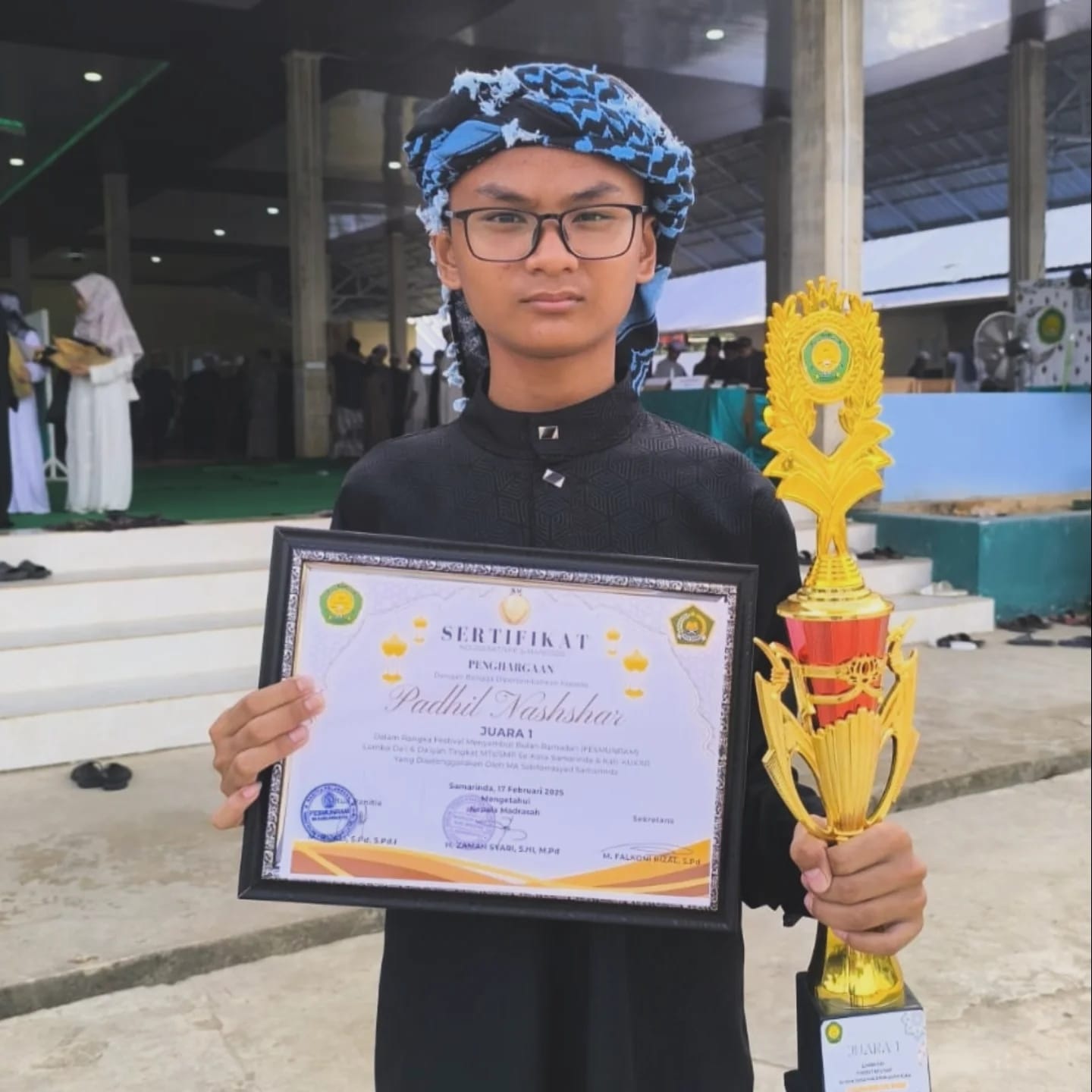 Bukti Juara 1 Lomba Da'i