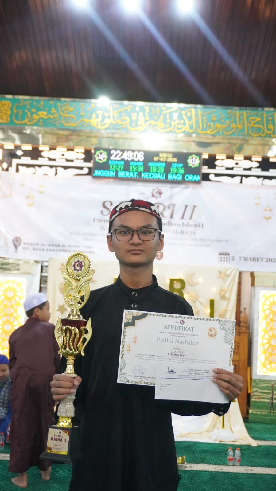 Bukti Juara 3 Lomba Da'i